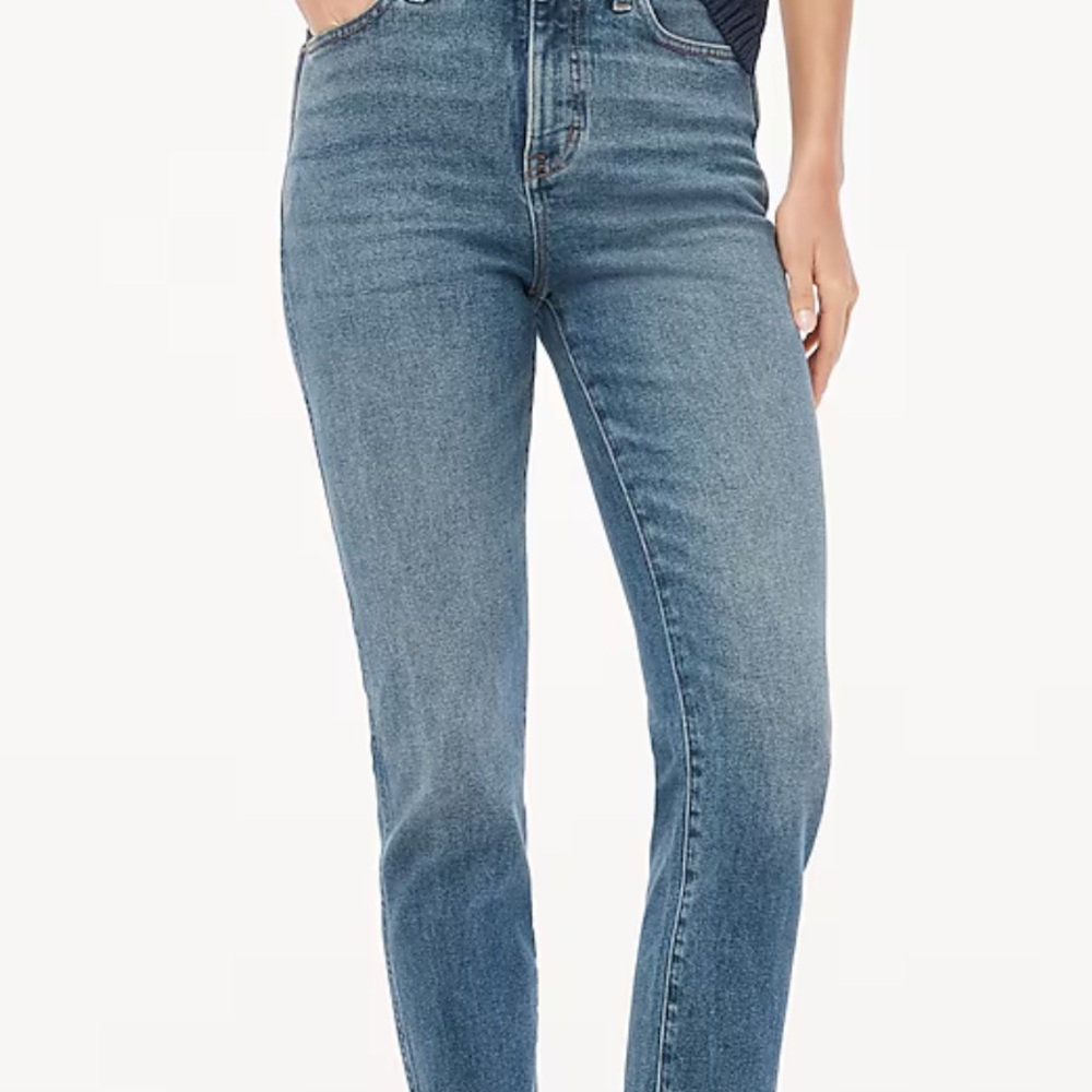 J. Crew Factory Classic Vintage All-Day Stretch Jean in Azure Lake Wash
